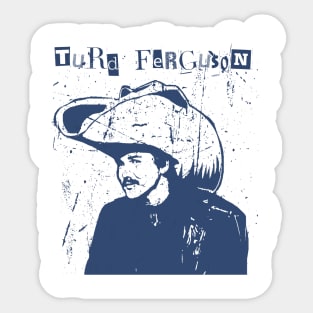 Turd Ferguson-vintage style Sticker